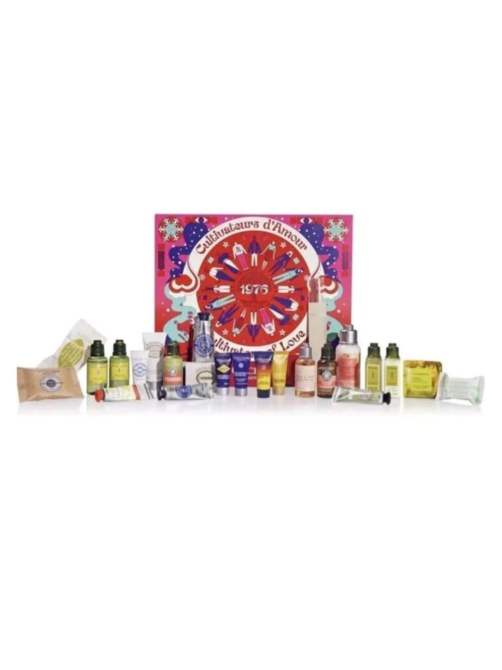 L’Occitane Cultivators of Love Christmas Advent Calendar 24 Products Set NIB